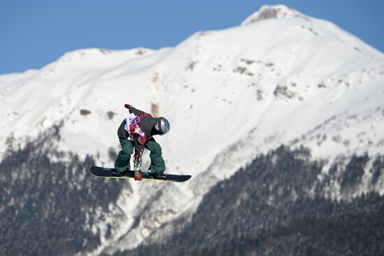 2014 Winter Olympics. Snowboarding. Women. Slopestyle. Qualification