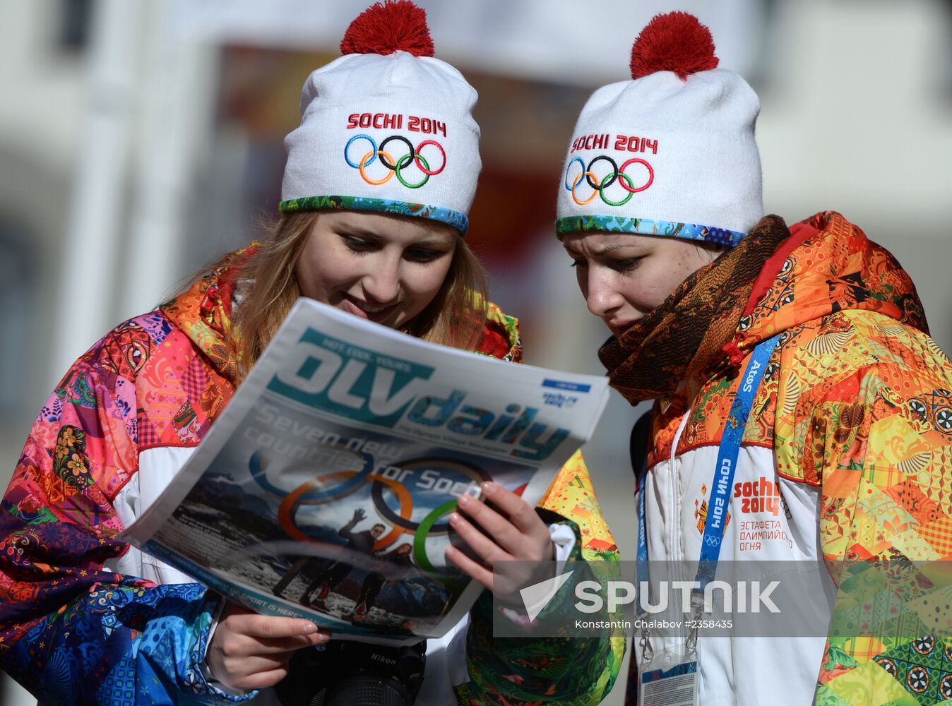 Sochi's main Olympic village