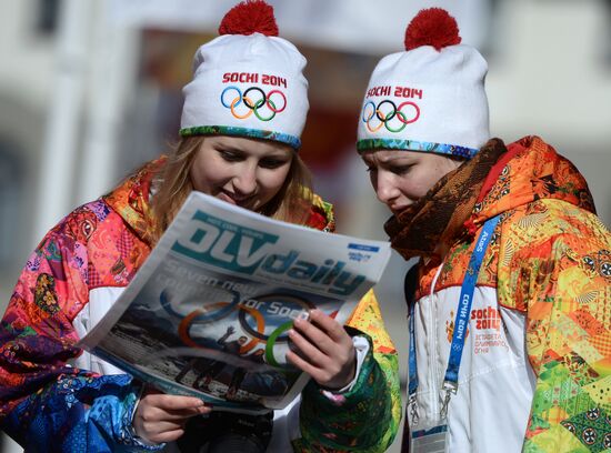 Sochi's main Olympic village