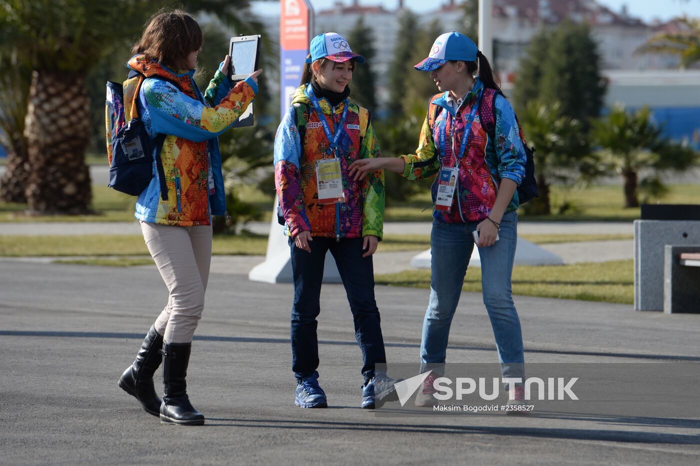 XXII Olympic Winter Games. One day to go