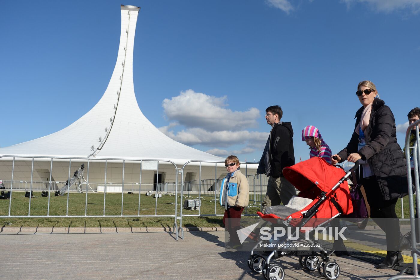XXII Olympic Winter Games. One day to go