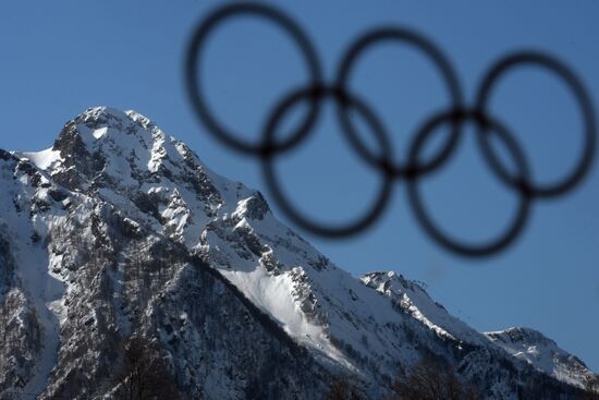 Sochi's main Olympic village