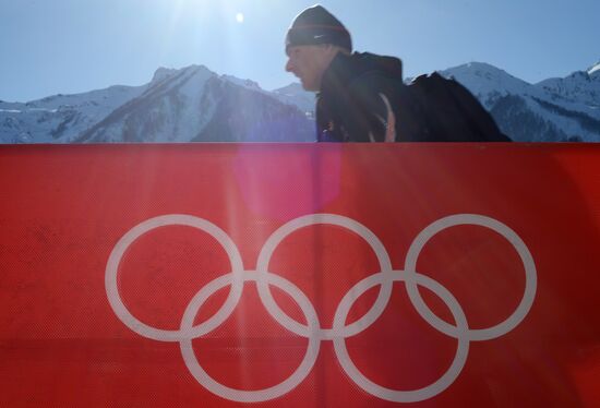 Sochi's main Olympic village