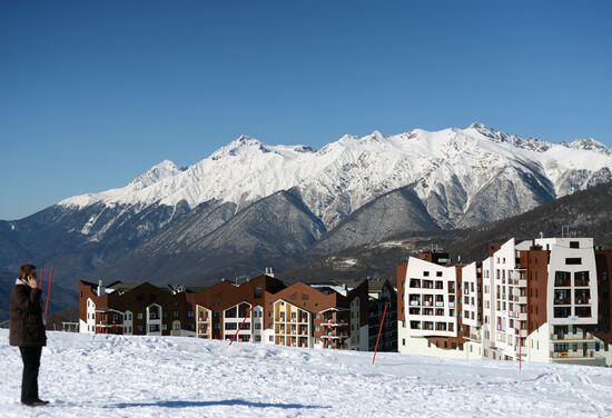 Sochi's main Olympic village