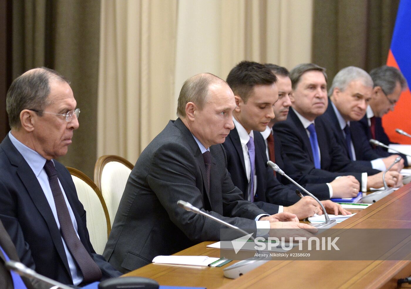 Vladimir Putin meets with Chinese President Xi Jintao