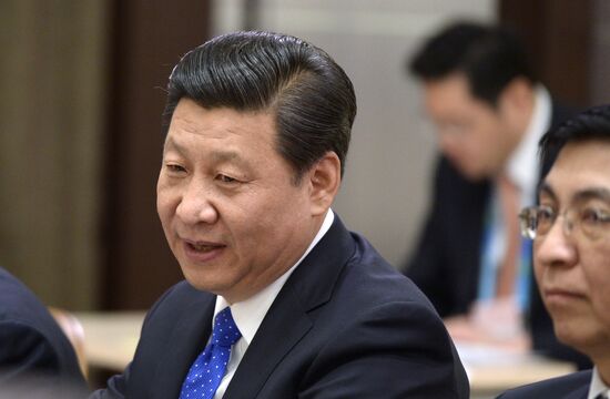 Vladimir Putin meets with Chinese President Xi Jintao