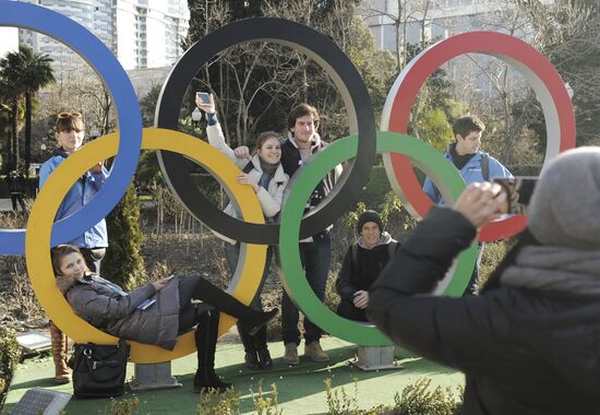 XXII Olympic Winter Games. One day to go