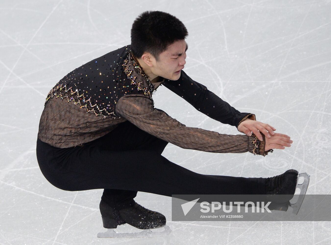 2014 Winter Olympics. Figure skating. Teams. Men. Short program