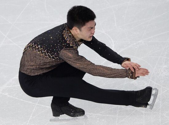 2014 Winter Olympics. Figure skating. Teams. Men. Short program