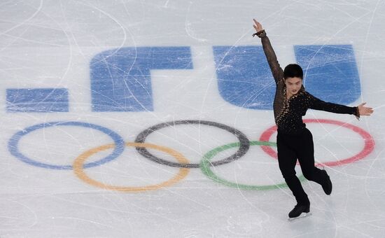 2014 Winter Olympics. Figure skating. Teams. Men. Short program