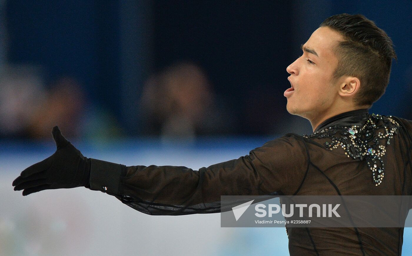 2014 Winter Olympics. Figure skating. Teams. Men. Short program