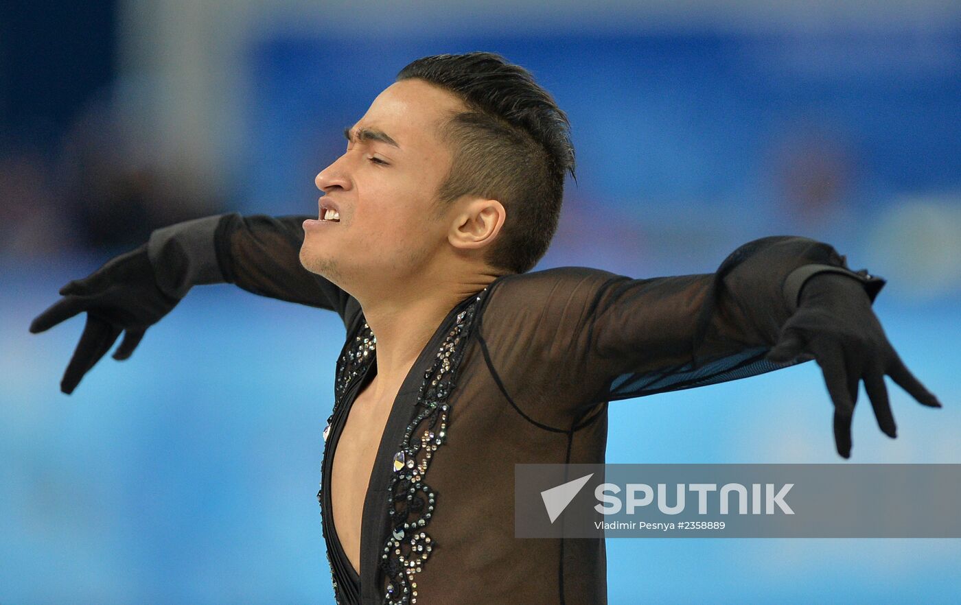 2014 Winter Olympics. Figure skating. Teams. Men. Short program