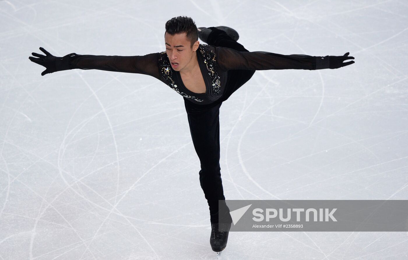 2014 Winter Olympics. Figure skating. Teams. Men. Short program