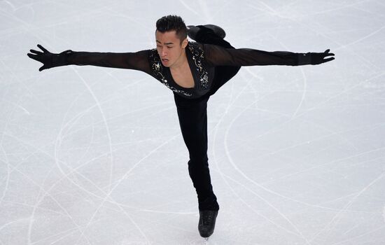 2014 Winter Olympics. Figure skating. Teams. Men. Short program