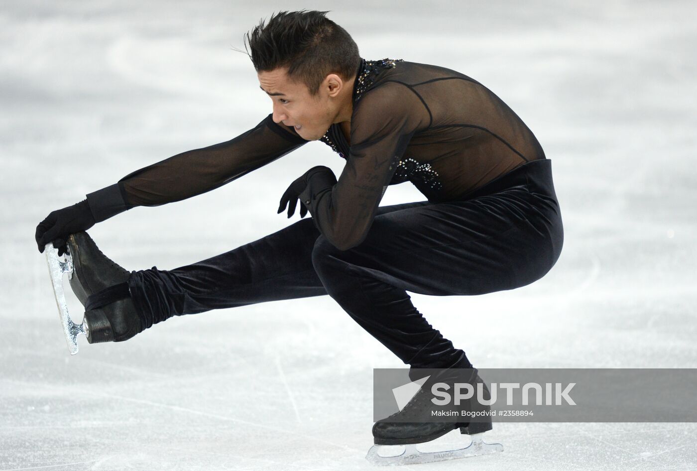 2014 Winter Olympics. Figure skating. Teams. Men. Short program