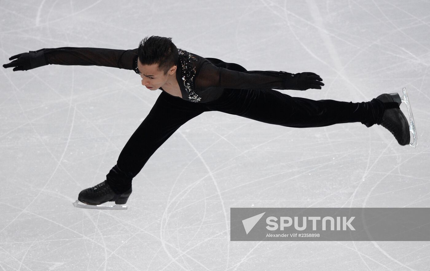 2014 Winter Olympics. Figure skating. Teams. Men. Short program