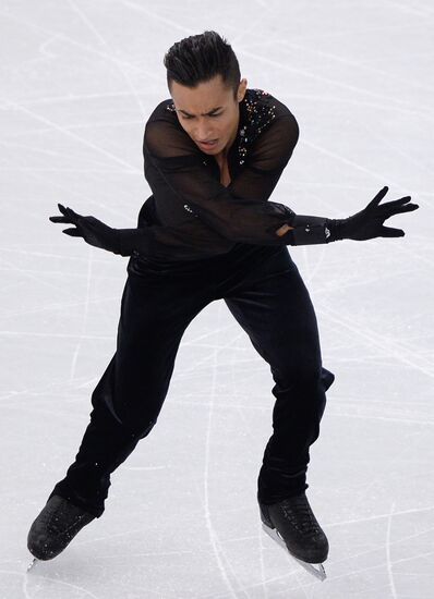 2014 Winter Olympics. Figure skating. Teams. Men. Short program