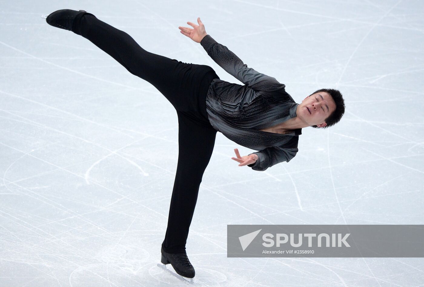 2014 Winter Olympics. Figure skating. Teams. Men. Short program