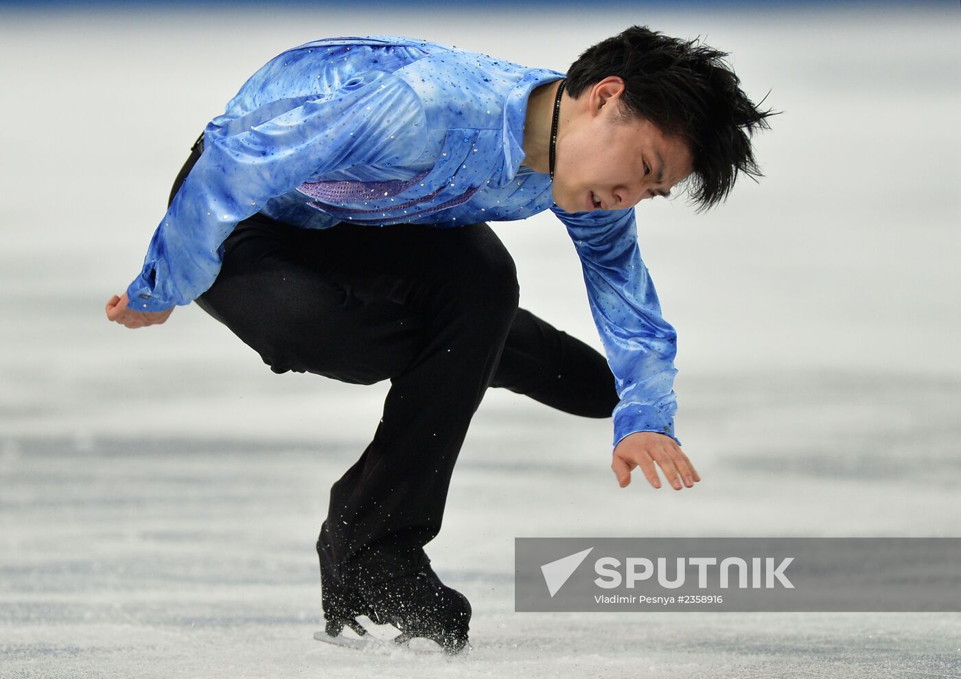 2014 Winter Olympics. Figure skating. Teams. Men. Short program