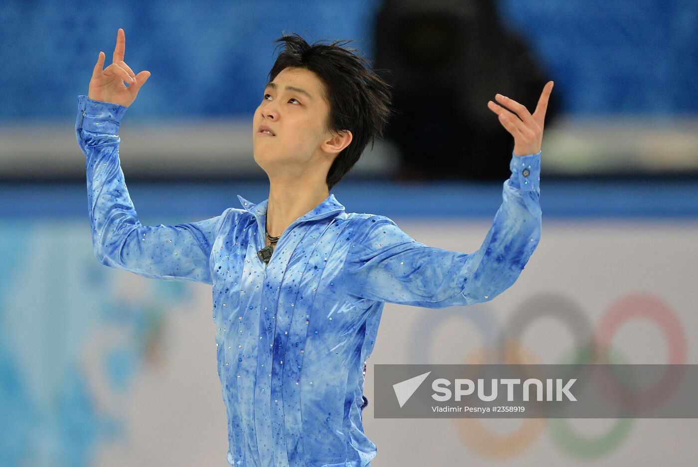 2014 Winter Olympics. Figure skating. Teams. Men. Short program