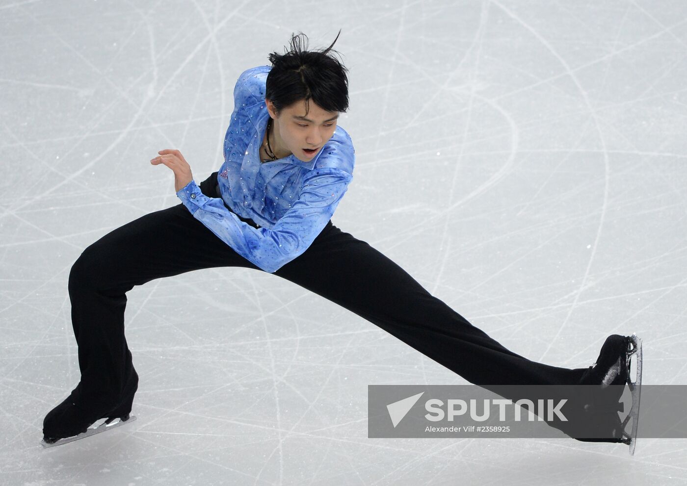 2014 Winter Olympics. Figure skating. Teams. Men. Short program