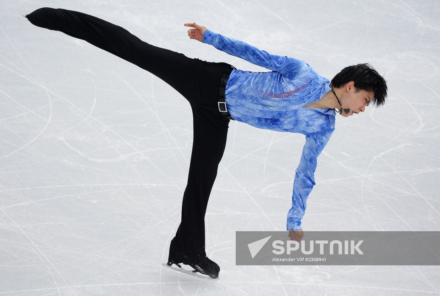 2014 Winter Olympics. Figure skating. Teams. Men. Short program