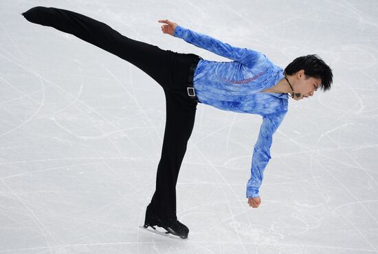 2014 Winter Olympics. Figure skating. Teams. Men. Short program