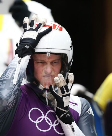 2014 Winter Olympics. Luge. Women. Trainings