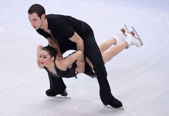 2014 Olympics. Figure skating. Teams. Pairs. Short program