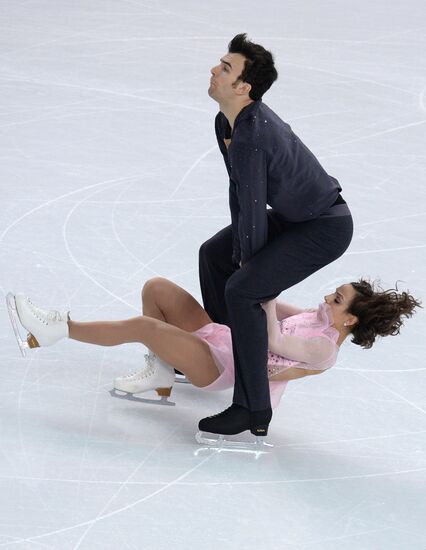 2014 Olympics. Figure skating. Teams. Pairs. Short program