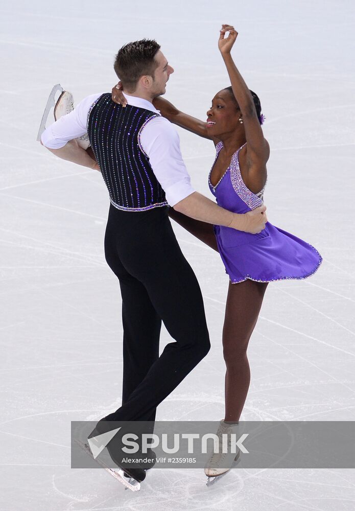 2014 Olympics. Figure skating. Teams. Pairs. Short program