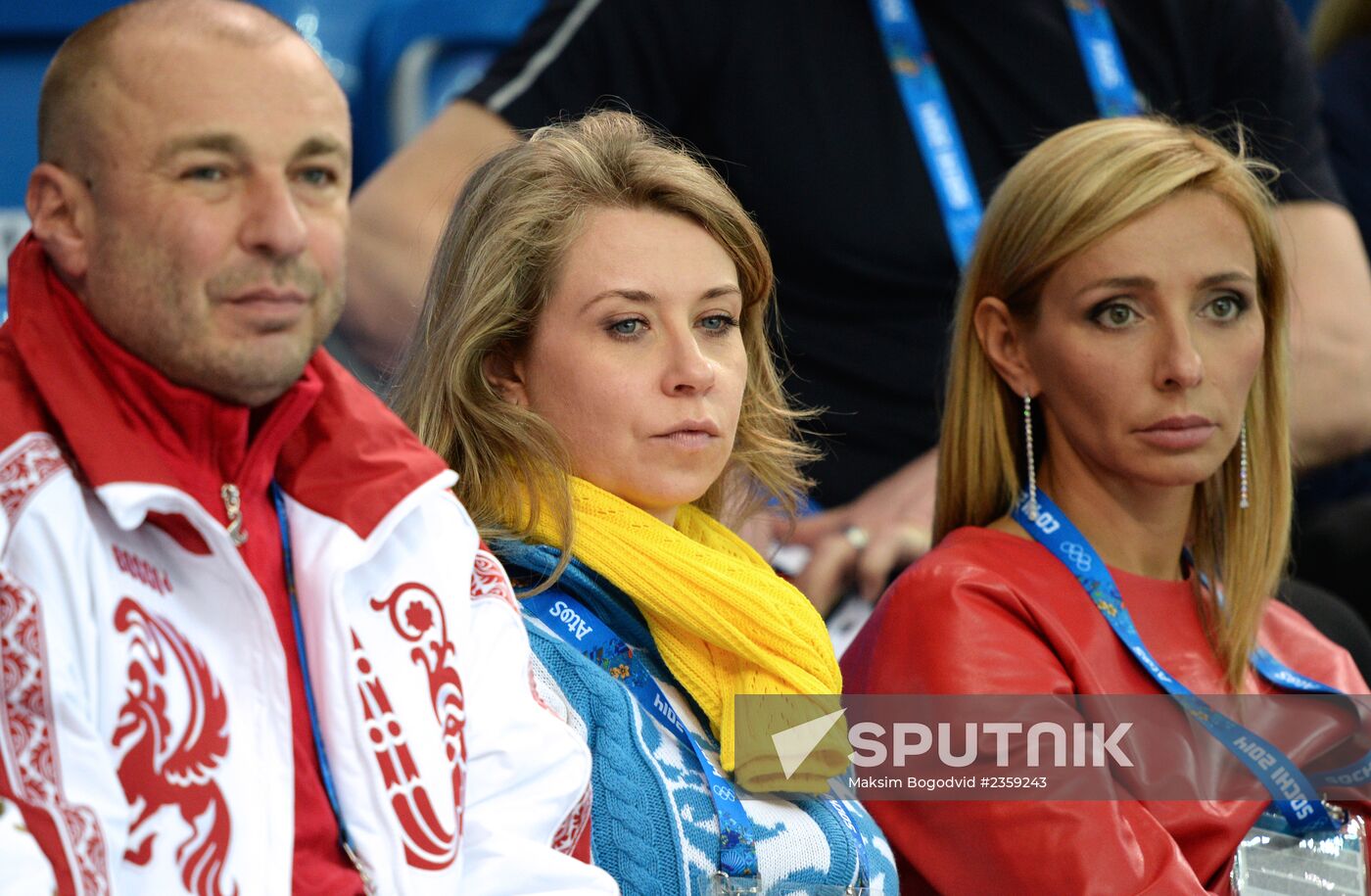 2014 Olympics. Figure skating. Teams. Pairs. Short program