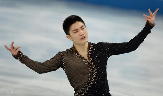 2014 Winter Olympics. Figure skating. Teams. Men. Short program