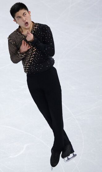 2014 Winter Olympics. Figure skating. Teams. Men. Short program