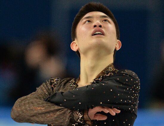 2014 Winter Olympics. Figure skating. Teams. Men. Short program