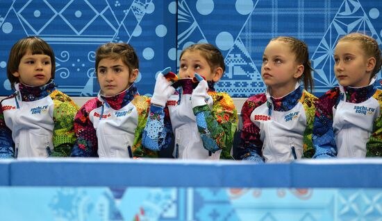 2014 Winter Olympics. Figure skating. Teams. Men. Short program