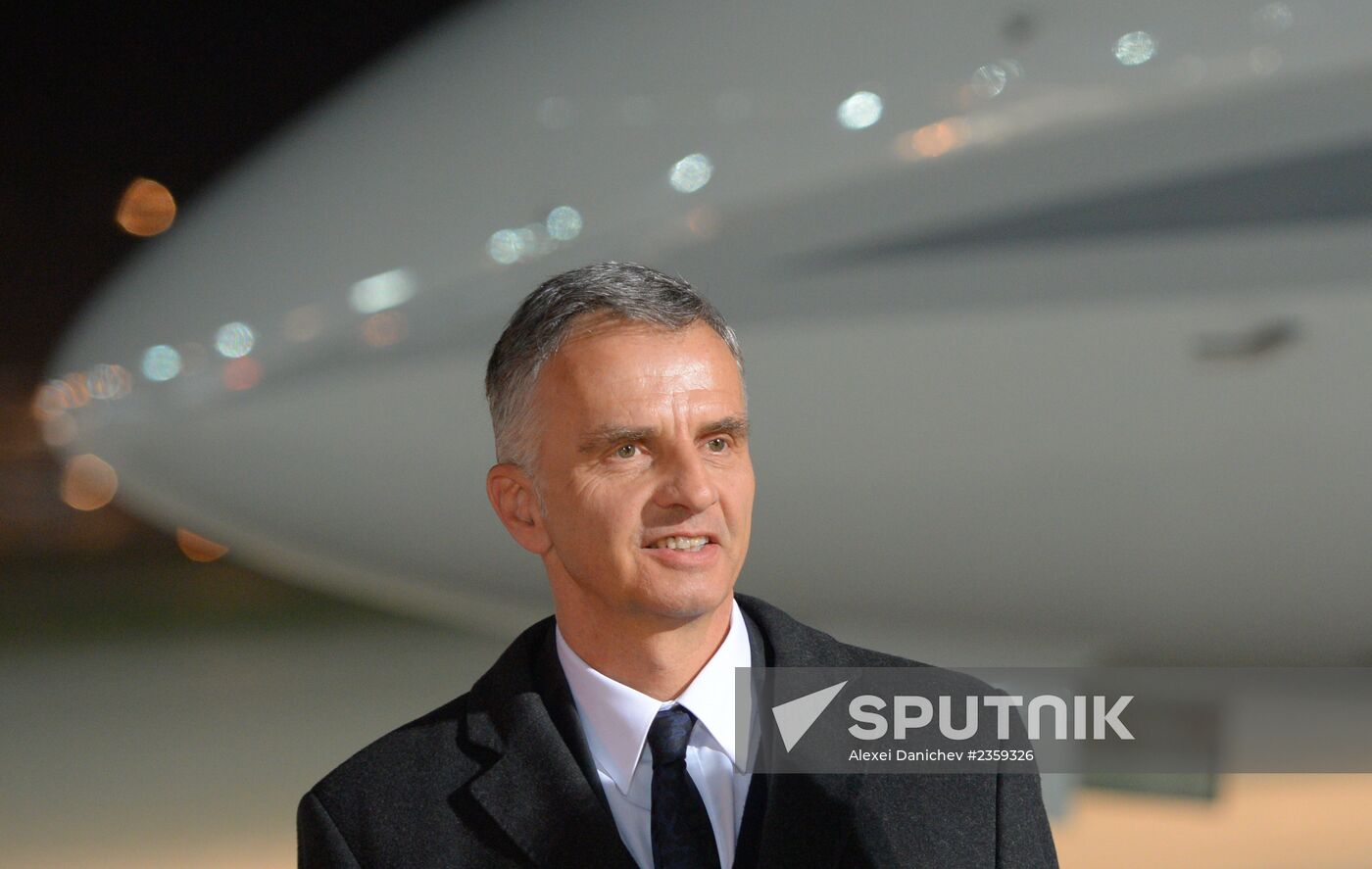 Heads of state arrive in Sochi