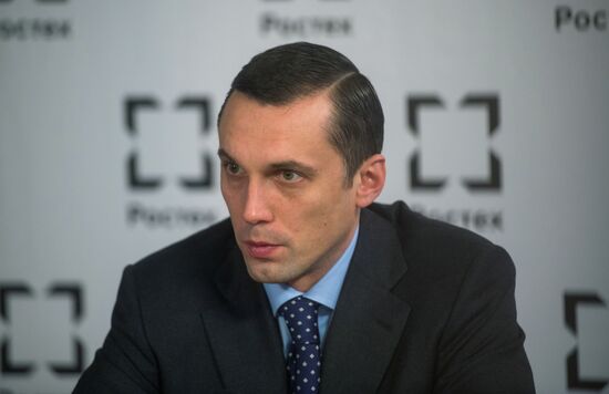 News conference of Kalashnikov Concern CEO Alexei Krivoruchko