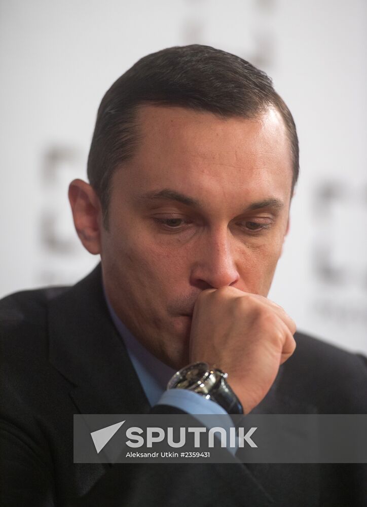 News conference of Kalashnikov Concern CEO Alexei Krivoruchko