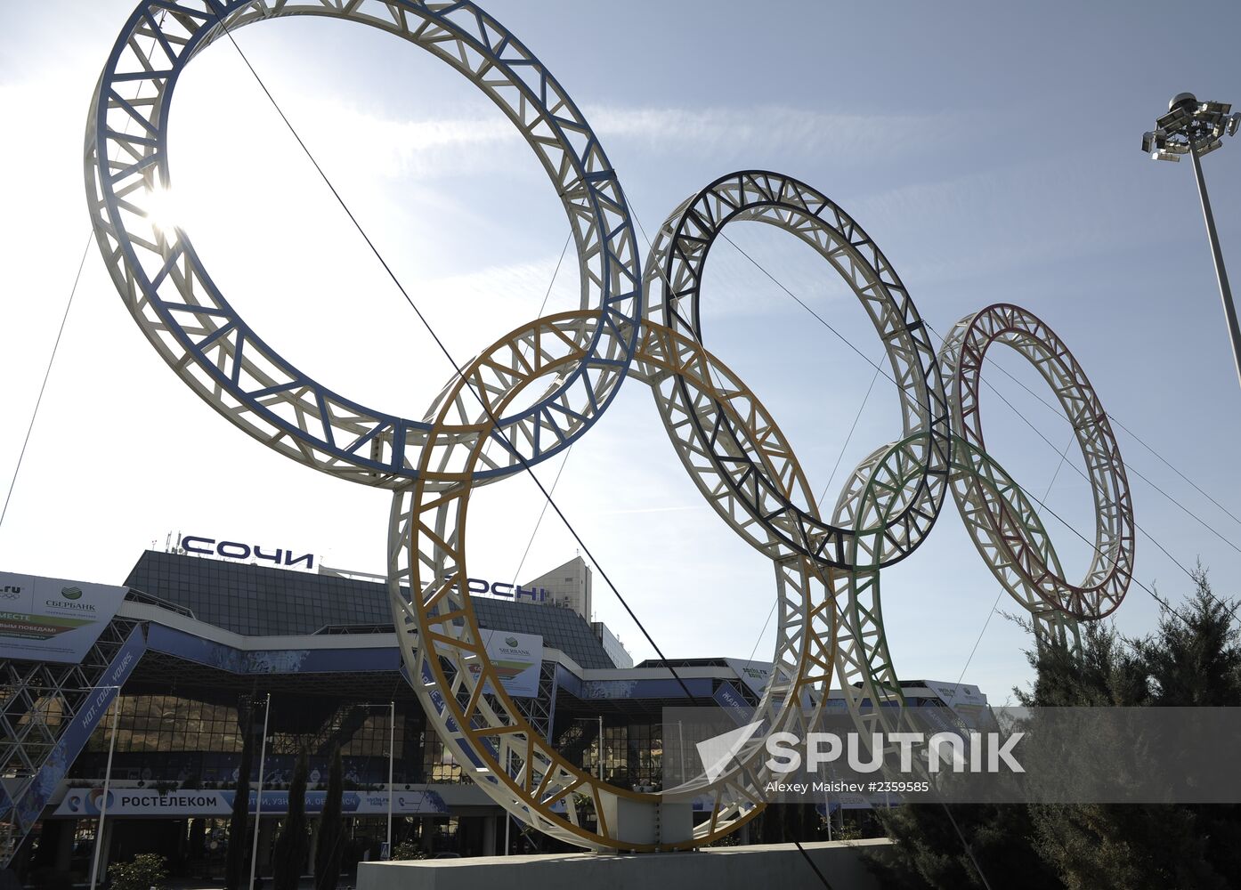 Sochi on the eve of XXII Winter Olympics opening