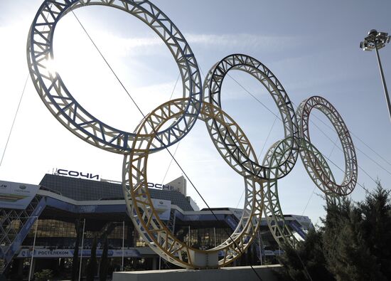 Sochi on the eve of XXII Winter Olympics opening