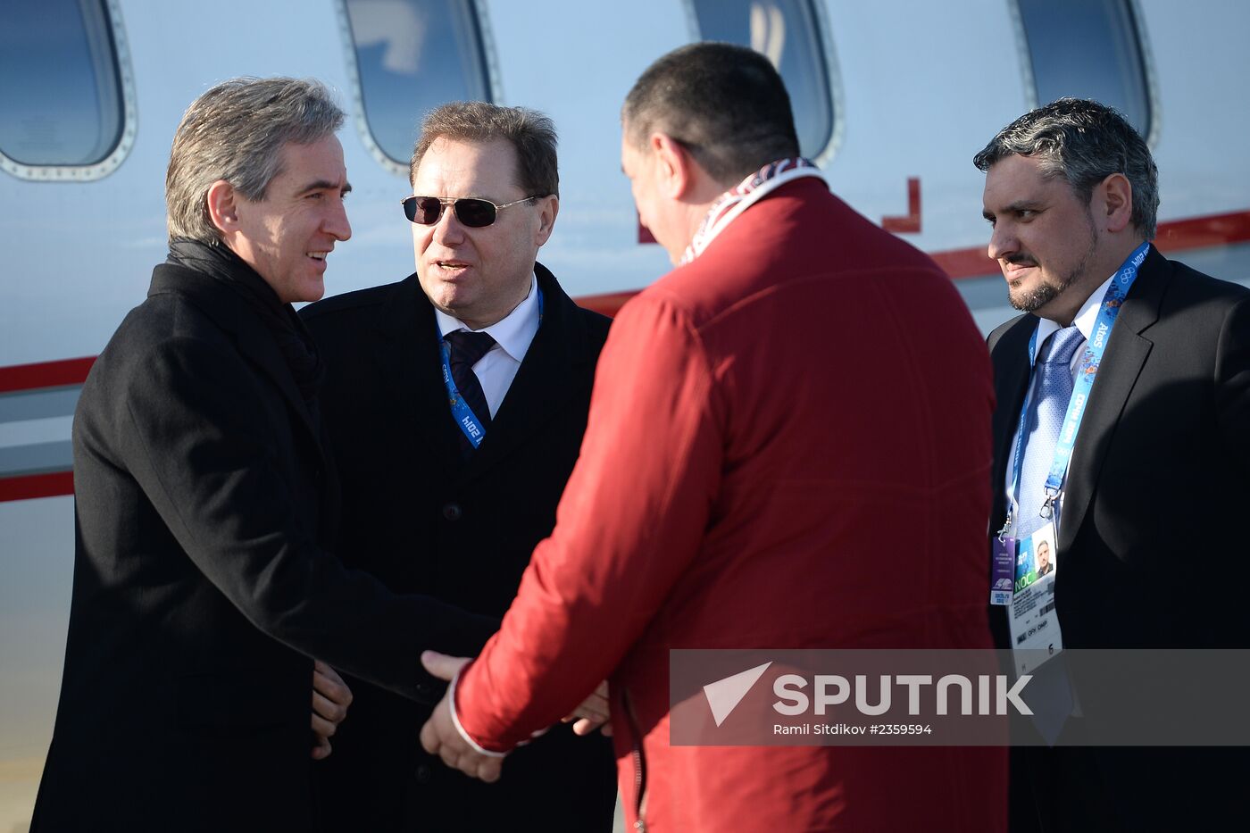 Heads of state arrive in Sochi