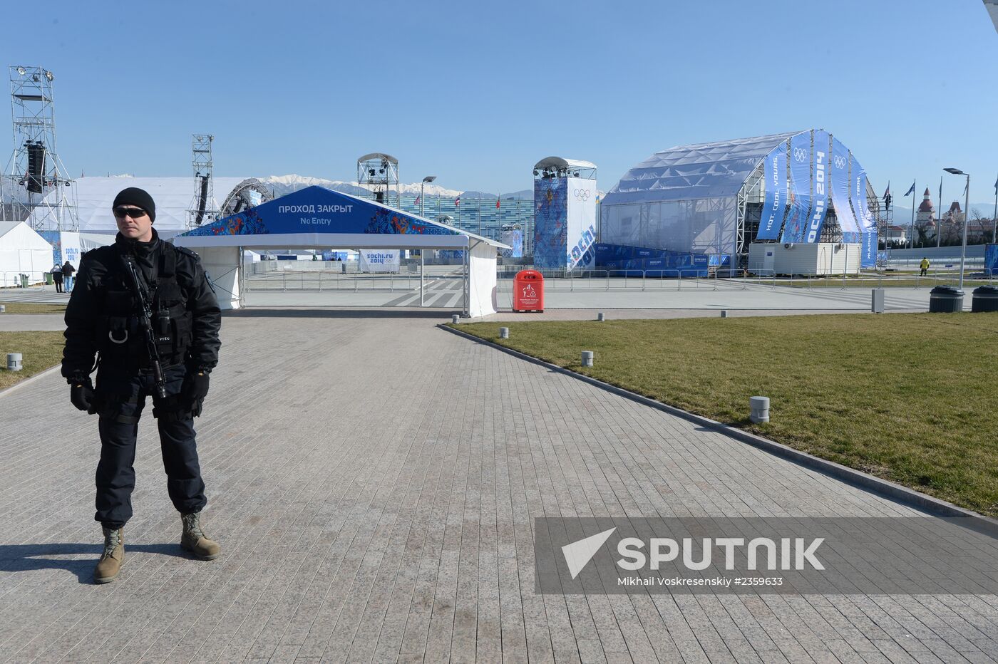 Sochi ahead of opening of XXII Olympic Winter Games