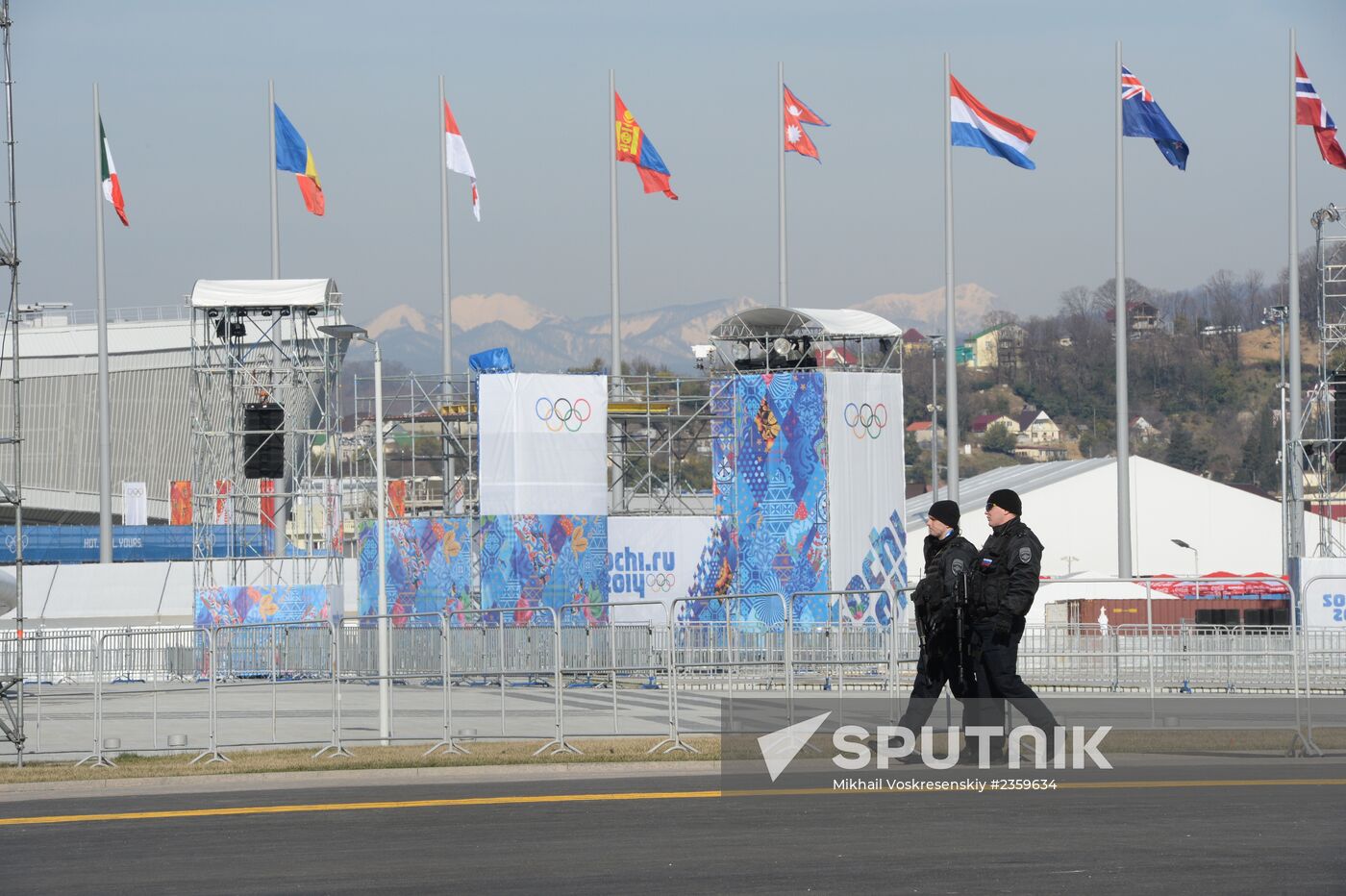 Sochi ahead of opening of XXII Olympic Winter Games