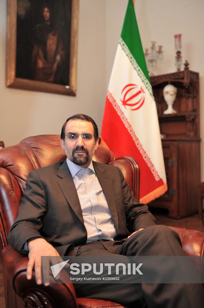 Ambassador of Islamic Republic of Iran to Russia Mehdi Sanaei