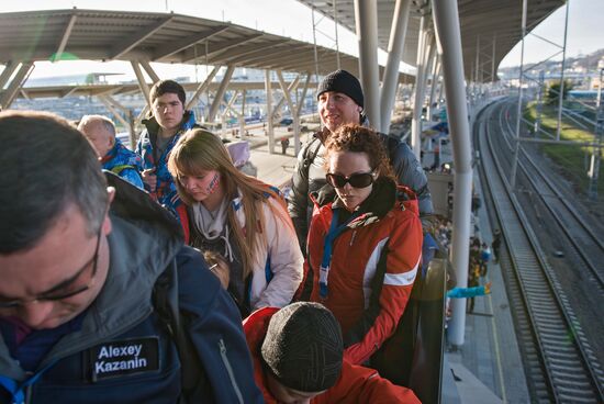 Sochi on the eve XXII Olympic Winter Games opening