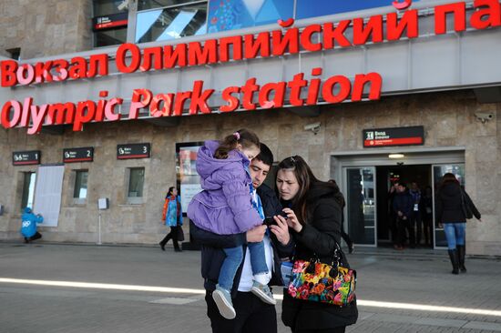 Sochi ahead of opening of XXII Olympic Winter Games in Sochi