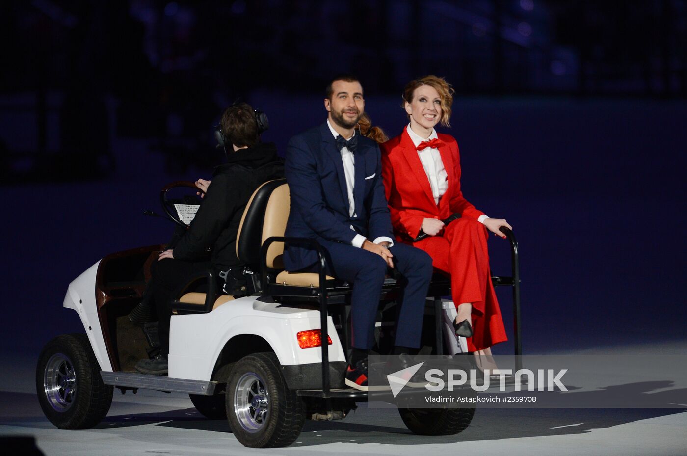 Opening ceremony of XXII Olympic Winter Games