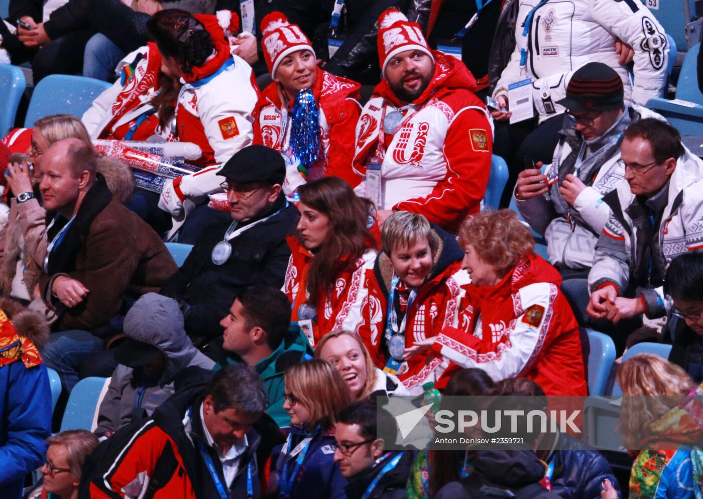 Opening ceremony of XXII Olympic Winter Games