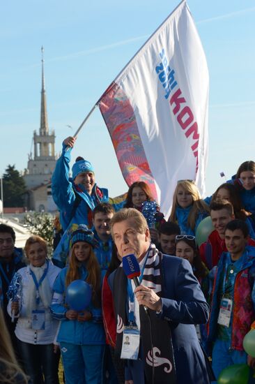 Sochi before XXII Olympic Winter Games opening